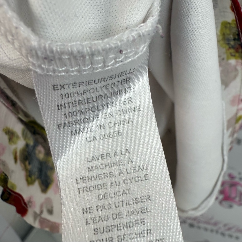 Reitmans tank top ruffle frilly Multicolor Floral Blouse with Ruffle Detail - Picture 10 of 12